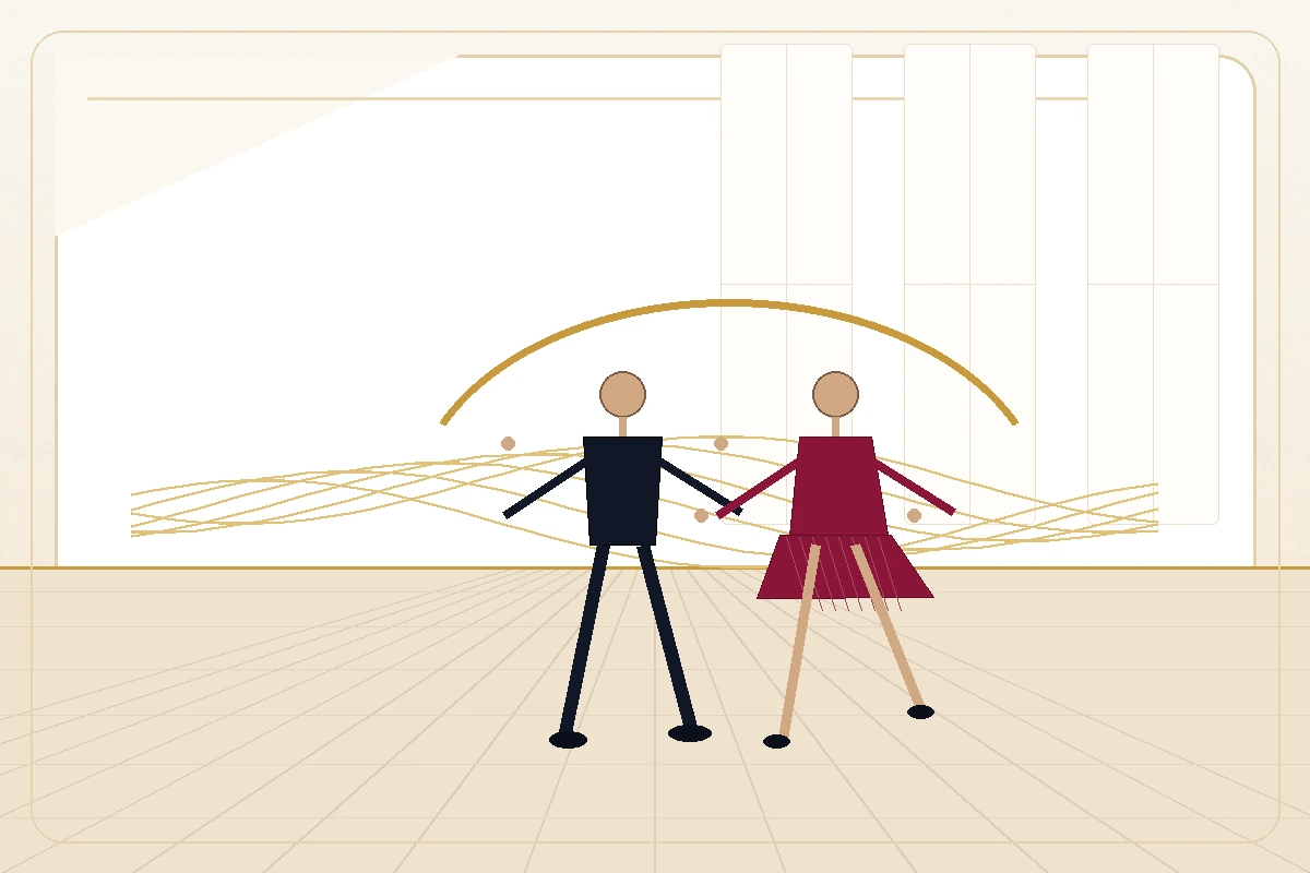 American Smooth playlist card for Waltz, Tango, Foxtrot, and Viennese Waltz.
