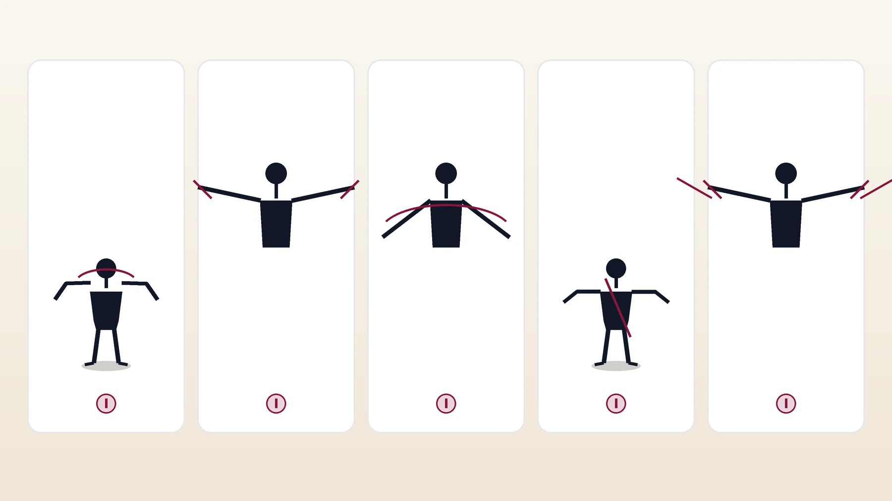 Common ballroom frame and posture mistakes including raised shoulders, locked elbows, and collapsed chest