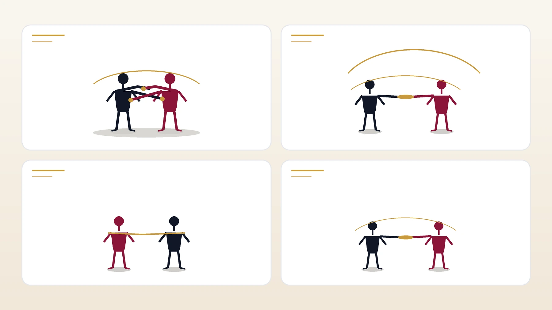 Visual comparison of Smooth and Standard frame versus Latin and Rhythm dance posture