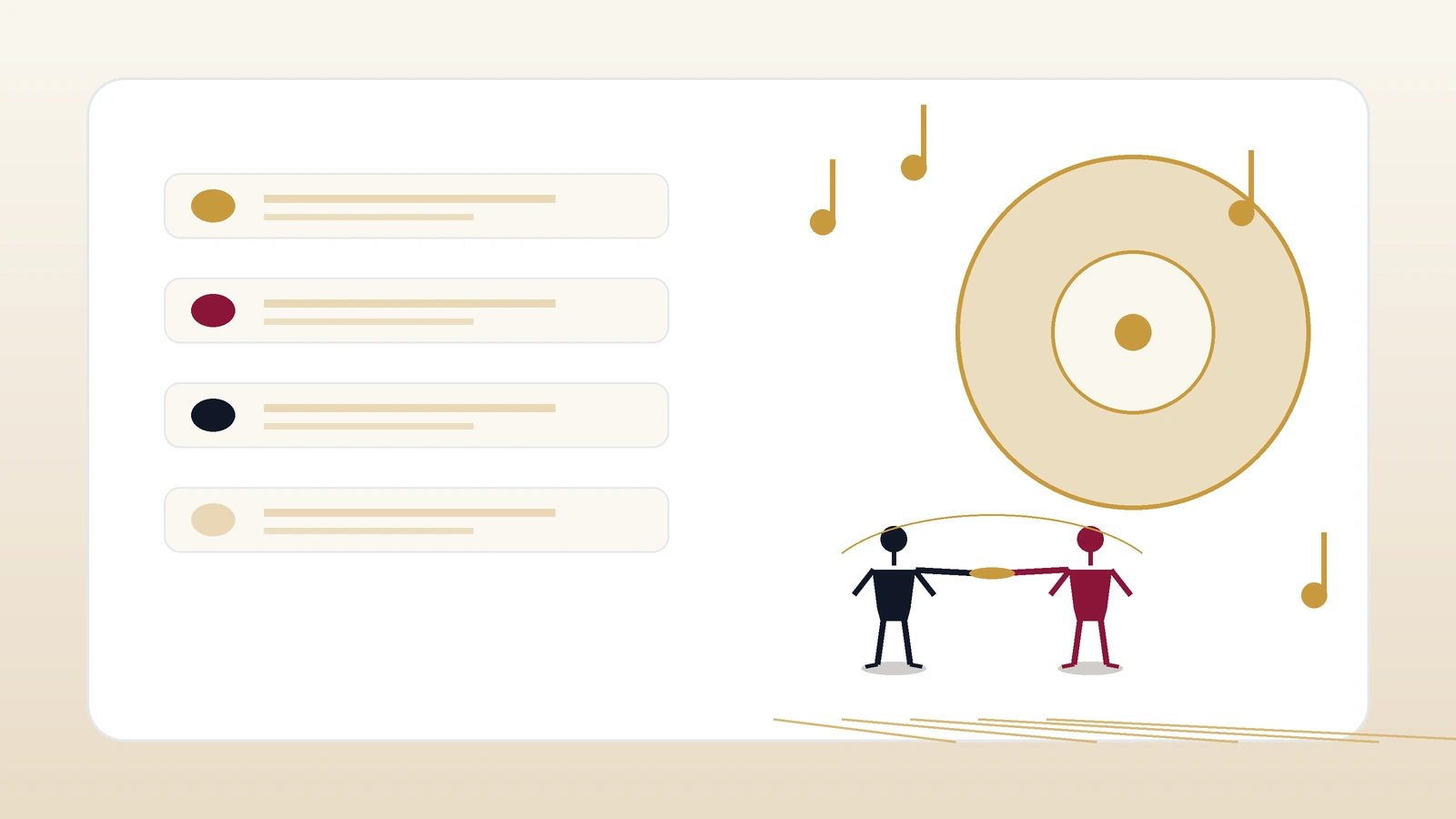 Ballroom Pages playlist card for practicing frame and posture with dance music