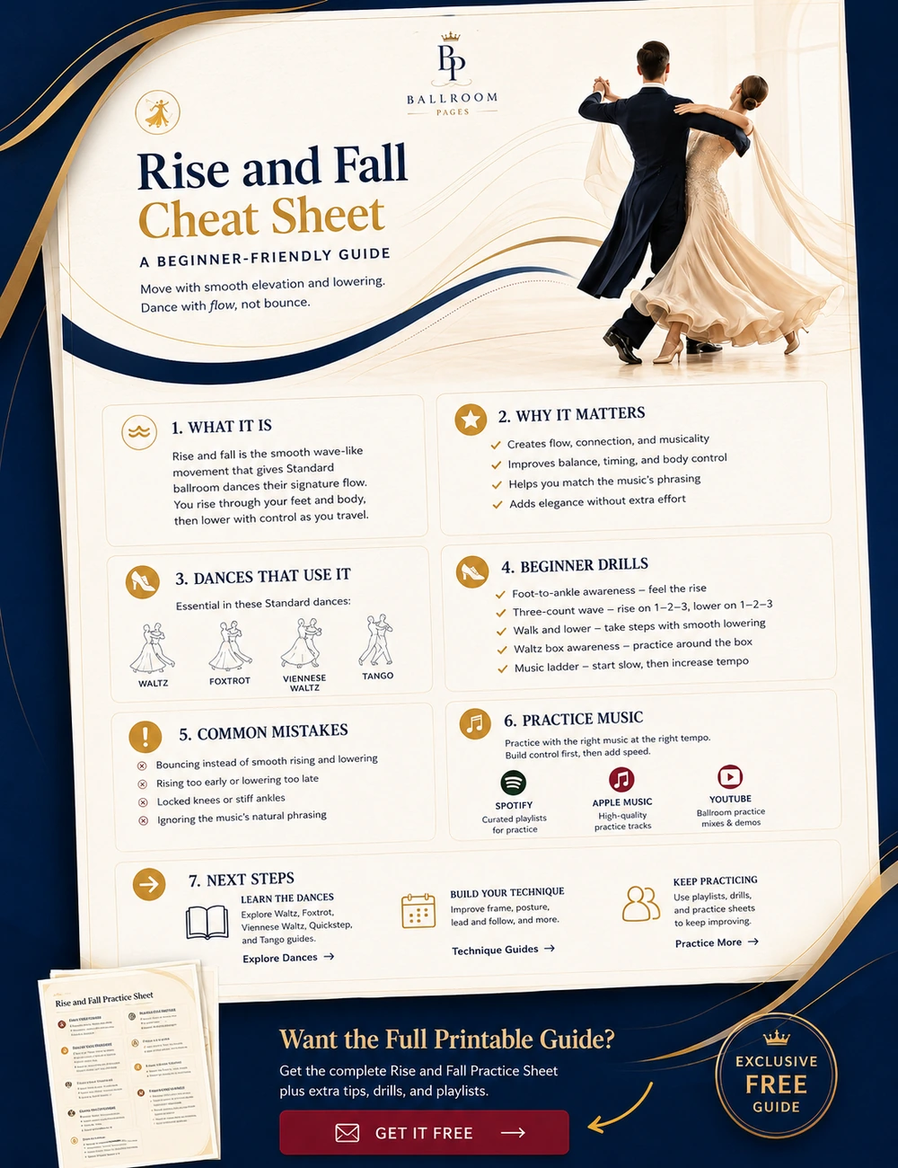 Preview of the Rise and Fall Practice Sheet