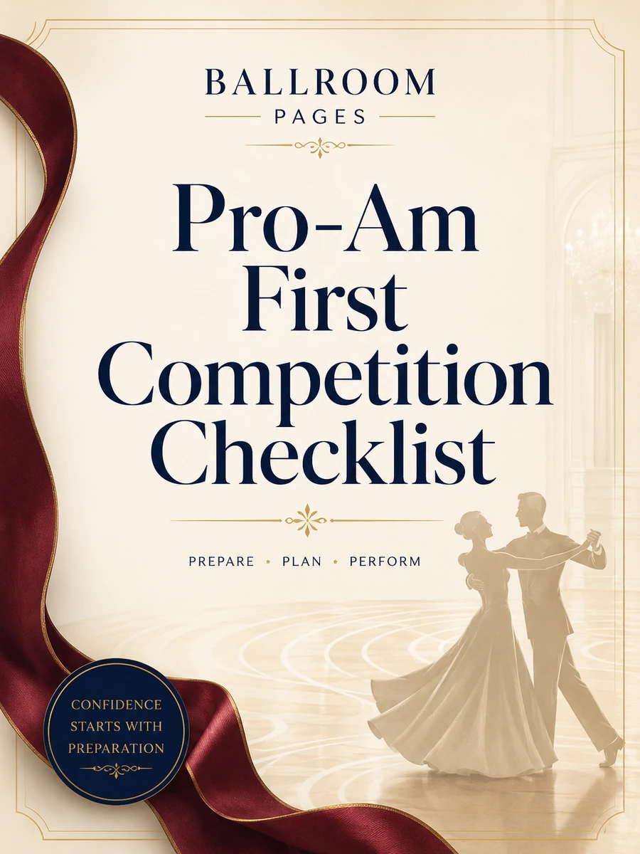 Cover for the Pro-Am First Competition Checklist download
