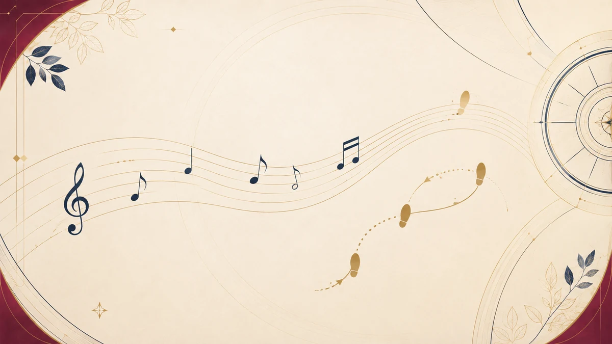 Swing playlist card for practicing rock step rhythm.