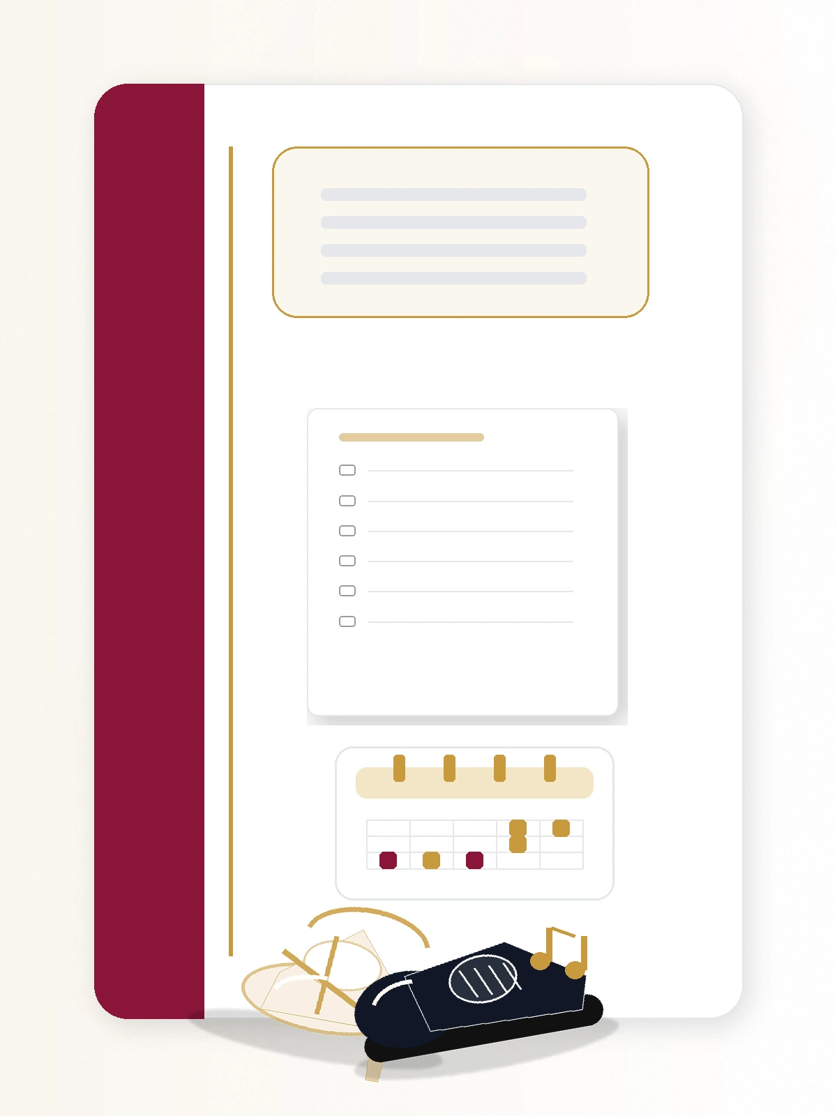 Ballroom Dance Practice Log cover for Ballroom Pages