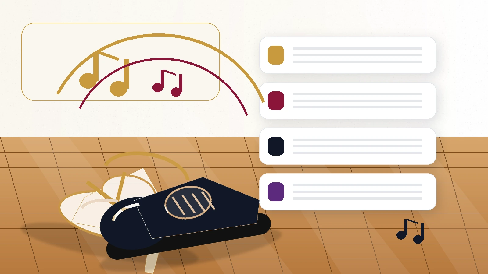 Ballroom Pages playlist card for practicing and logging dance music sessions