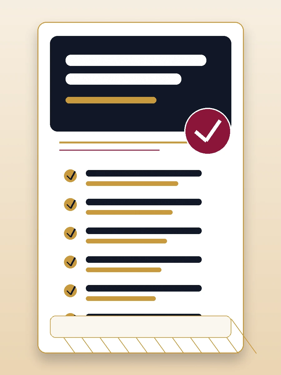 Cover of the Social Dance Etiquette Checklist with elegant ballroom-inspired design.